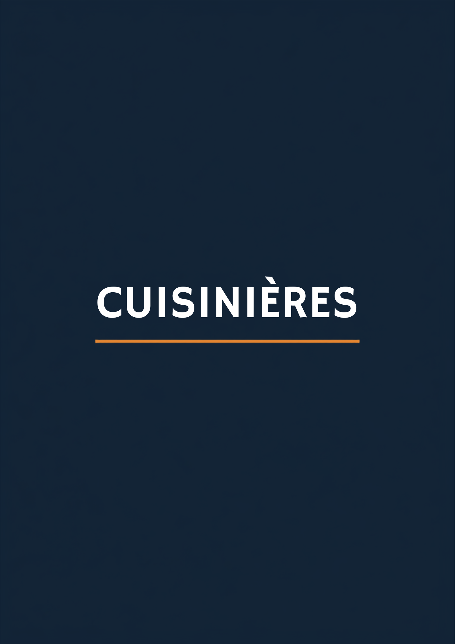 Cuisinières SENELECTRO
