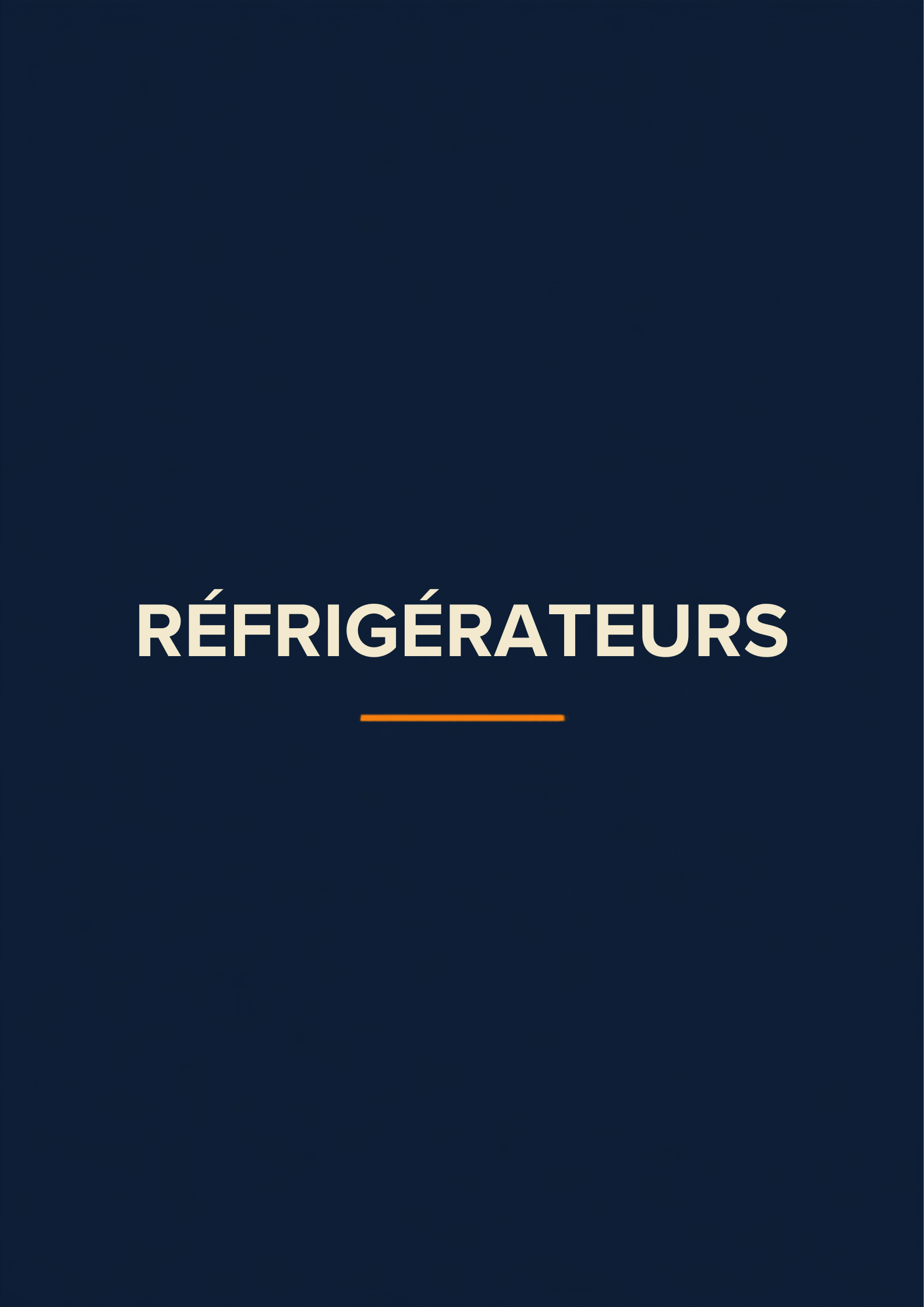 Réfrigérateurs SENELECTRO
