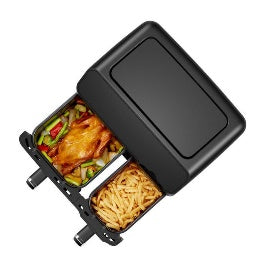 Air Fryer Hisense 4LITRES Double Fenetre H08AFBK2S1