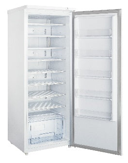 Congélateur Finix Vertical 8TIROIRS 212LITRES Plaque Aluminium Gris FIN212L