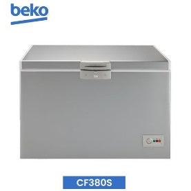 Congélateur Beko Horizontal 550LITRES avec Vitre Gris CF380ST24