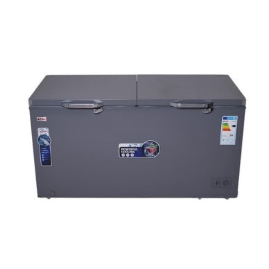 Congélateur Beko Horizontal 550LITRES avec Vitre Gris CF380ST24