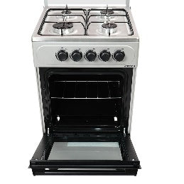 Cuisinière Astech 4FEUX 50X50 A Gaz Gris CSL50DAS1