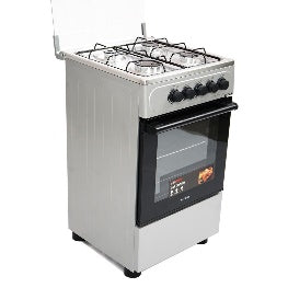 Cuisinière Astech 4FEUX 50X50 A Gaz Gris CSL50DAS1