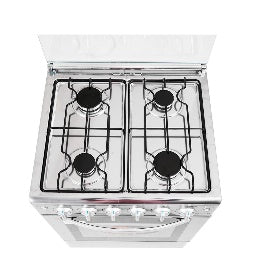 Cuisinière Astech 4FEUX 60X60 A Gaz avec Four A Gaz Inox Mis CSI60MS
