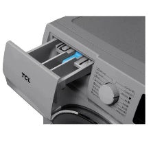Machine A Laver TCL 12KG Inverter Chargement Frontal Gris P612FLG
