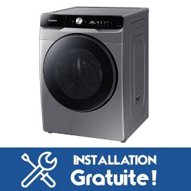 Machine à Laver Samsung 17KG/10KG Séchage Chargement Front Gris WD17T6300GP/SP