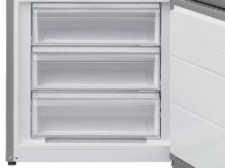 Réfrigérateur Finix Combine 3TIROIRS 468LITRES + Dist D'eau Gris 383WDPIX