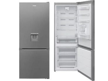 Réfrigérateur Finix Combine 3TIROIRS 468LITRES + Dist D'eau Gris 383WDPIX