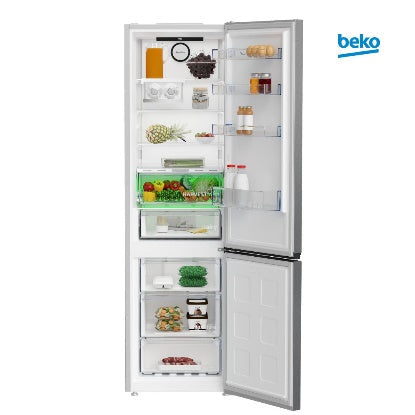 Réfrigérateur Beko Combine 3TIROIRS 460LITRES No Frost Gris B5RCNE406HXB
